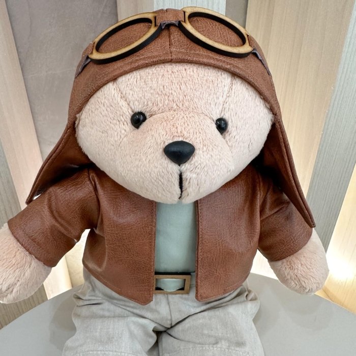 Urso Aviador - Verde Malva - Imagem 2