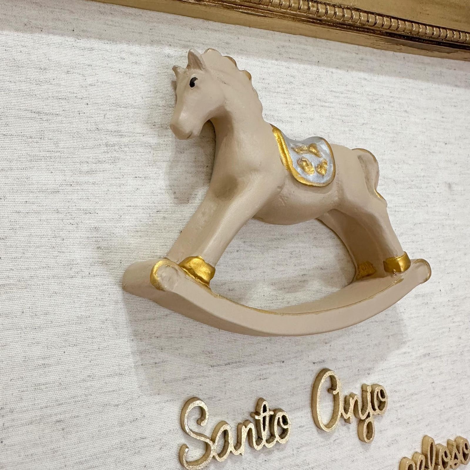 Quadro Santo Anjo Upa Cavalinho - Imagem 3