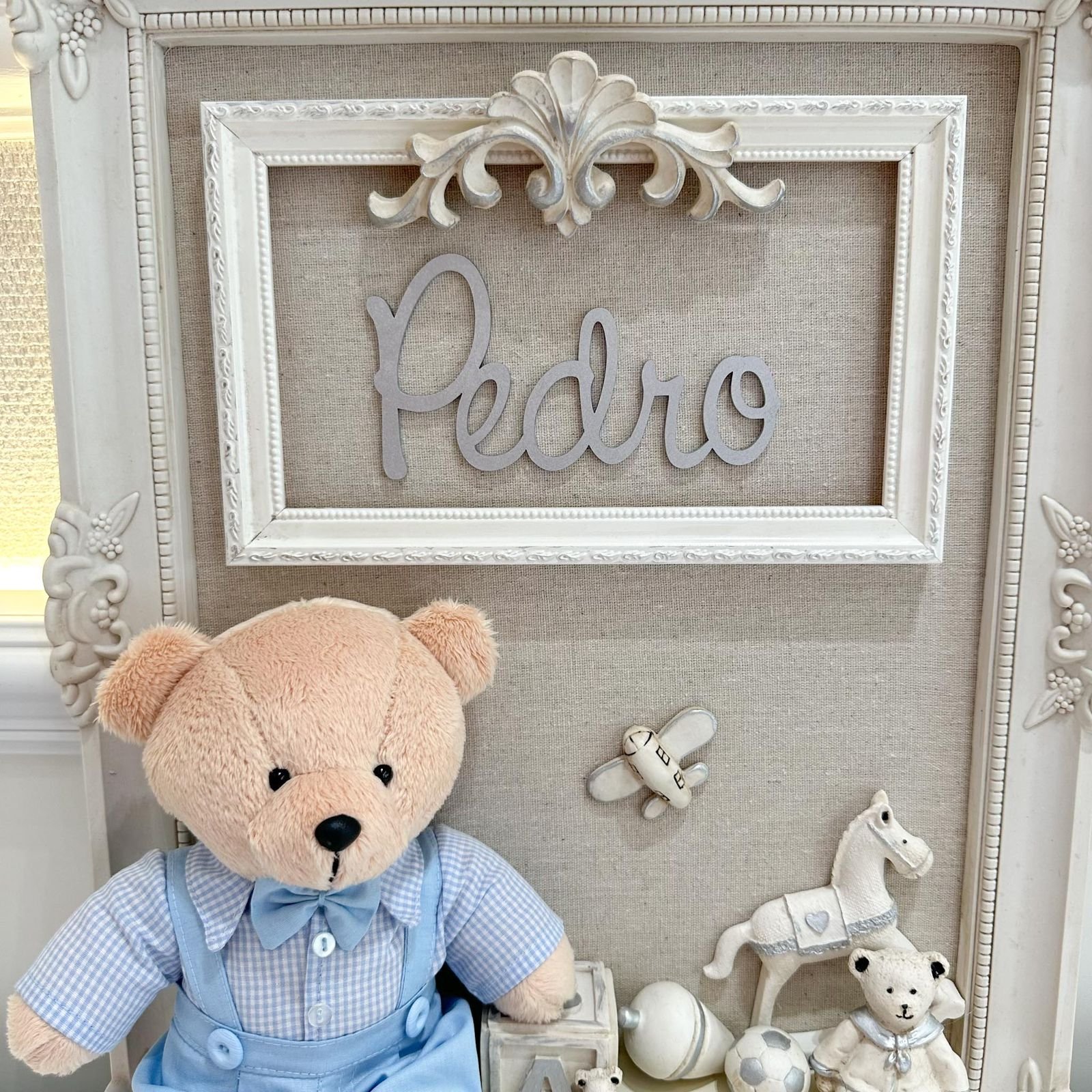 Quadro Urso Davi - Xadrez - Imagem 3